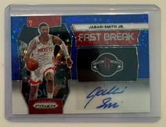 Jabari Smith Jr. [Blue] #8 Basketball Cards 2023 Panini Prizm Fast Break Autograph Prices