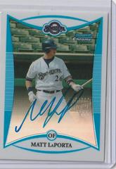 Matt LaPorta [Refractor Autograph] #BCP113 Baseball Cards 2008 Bowman Chrome Prospects Prices