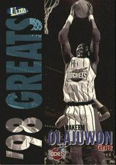 Hakeem Olajuwon #264 Basketball Cards 1997 Ultra Prices