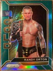 Randy Orton [Green Prizm] Wrestling Cards 2022 Panini Prizm WWE Gold Prices