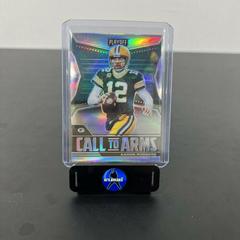 Aaron Rodgers [Silver] #CA-ARO Football Cards 2021 Panini Playoff Call to Arms Prices