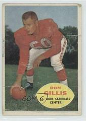 Don Gillis #108 Football Cards 1960 Topps Prices