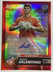 Roman Celentano [Autograph Red] #59 Soccer Cards 2023 Topps MLS Prices