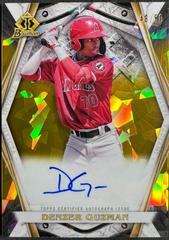 Denzer Guzman [Gold Atomic] #BIA-DG Baseball Cards 2022 Bowman Chrome Invicta Autographs Prices