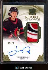 Josh Norris [Gold Autograph Patch] #139 Hockey Cards 2020 Upper Deck The Cup Prices