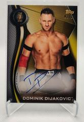 Dominik Dijakovic [Gold] Wrestling Cards 2019 Topps WWE NXT Autographs Prices