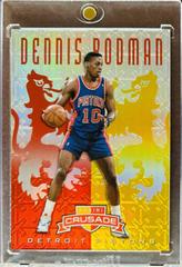 Dennis Rodman [Red & Gold] #107 Basketball Cards 2012 Panini Crusade Prizm Prices