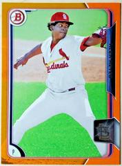 Alex Reyes [Chrome Orange Refractor] #83 Baseball Cards 2015 Bowman Draft Prices