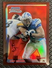 Cory Redding [Red Refractor] Football Cards 2003 Bowman Chrome Prices