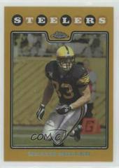 Heath Miller [Gold Refractor] #TC100 Football Cards 2008 Topps Chrome Prices