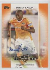 Boniek Garcia [Autograph Orange] Soccer Cards 2017 Topps MLS Prices