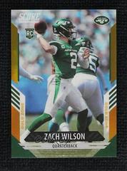 Zach Wilson [Gold Zone] #402 Football Cards 2021 Panini Chronicles Score Update Rookies Prices