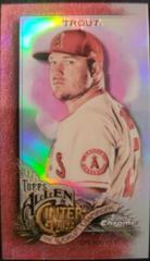 Mike Trout [Mini Red] #35 Baseball Cards 2022 Topps Allen & Ginter Chrome Prices