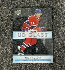 Nick Suzuki #GS-18 Hockey Cards 2021 Upper Deck Ovation UD Glass Stars Prices