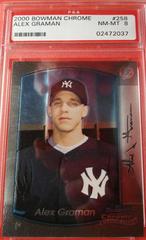 Alex Graman #258 Baseball Cards 2000 Bowman Chrome Prices
