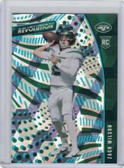 Zach Wilson [Cubic] Football Cards 2021 Panini Chronicles Revolution Prices