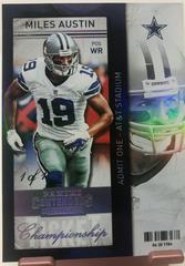 Miles Austin [Playoff Ticket] #38 Football Cards 2013 Panini Contenders Prices