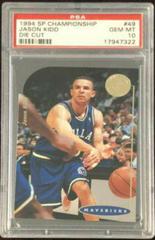 Jason Kidd [Die-Cut] #49 Basketball Cards 1994 SP Championship Prices