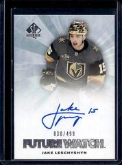 Jake Leschyshyn Hockey Cards 2021 SP Authentic Retro Future Watch Autograph Prices