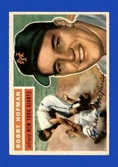 Bobby Hofman [White Back] #28 Baseball Cards 1956 Topps Prices