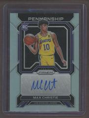 Max Christie [Silver] #RP-MCA Basketball Cards 2022 Panini Prizm Rookie Penmanship Autographs Prices