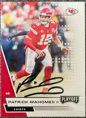 Patrick Mahomes II [Autographs] #85 Football Cards 2020 Panini Playoff Prices