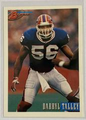 Darryl Talley Football Cards 1993 Bowman Prices
