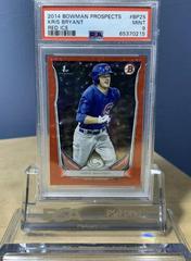 Kris Bryant [Red Ice] Baseball Cards 2014 Bowman Prospects Prices