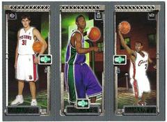 LeBron James, T.J. Ford, Darko Milicic Basketball Cards 2003 Topps Rookie Matrix Prices