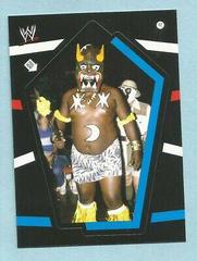 Kamala #17 Wrestling Cards 2012 Topps Heritage WWE Stickers Prices