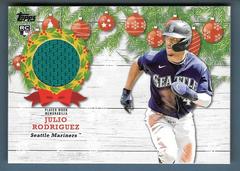 Julio Rodriguez #WRC-JROD Baseball Cards 2022 Topps Holiday Relics Prices