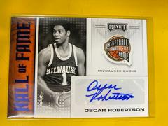 Oscar Robertson [Blue] Basketball Cards 2020 Panini Chronicles Hall of Fame Autographs Prices