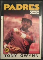Tony Gwynn #10 Baseball Cards 1986 O Pee Chee Prices