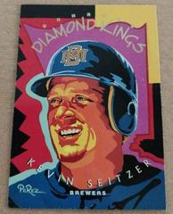 Kevin Seitzer Baseball Cards 1995 Panini Donruss Diamond Kings Prices