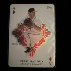 Greg Maddux [Black] Baseball Cards 2023 Topps All Aces Prices