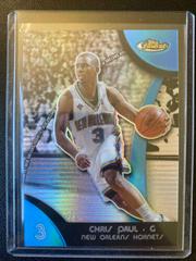 Chris Paul [Blue Refractor] #14 Basketball Cards 2007 Finest Prices