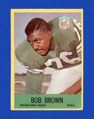 Bob Brown #135 Football Cards 1967 Philadelphia Prices