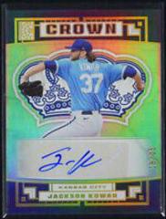 Jackson Kowar [Gold] #C-JK Baseball Cards 2022 Panini Capstone Crown Autographs Prices