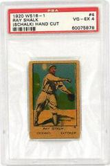 Ray Shalk [Hand Cut Schalk] #4 Baseball Cards 1920 W516 1 Prices