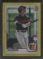 Adley Rutschman [Gold Foil] #BFE-50 Baseball Cards 2020 Bowman 1st Edition Prices