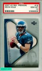 Kevin Kolb #16 Football Cards 2007 Upper Deck Rookie Premiere Prices