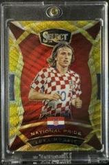 Luka Modric [Gold] #15 Soccer Cards 2016 Panini Select National Pride Prices