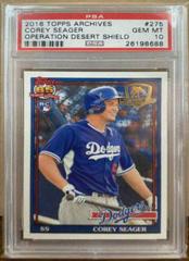 Corey Seager [Operation Desert Shield] #275 Baseball Cards 2016 Topps Archives Prices