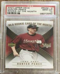 Hunter Pence #ROM-3 Baseball Cards 2007 Upper Deck Rookie of the Month Prices