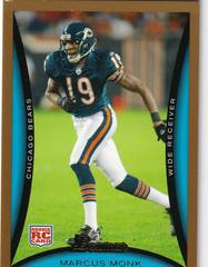 Marcus Monk [Gold] #248 Football Cards 2008 Bowman Prices