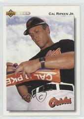 Cal Ripken Jr. [Gold Hologram] #165 Baseball Cards 1992 Upper Deck Prices