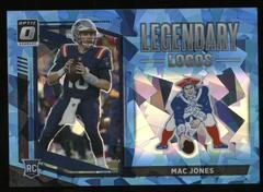 Mac Jones [Ice] #LL-14 Football Cards 2021 Panini Donruss Optic Legendary Logos Prices