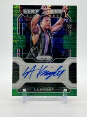 LA Knight [Green Pulsar Prizm] #SS-LAK Wrestling Cards 2022 Panini Prizm WWE Sensational Signatures Prices