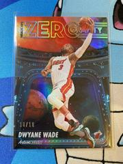 Dwyane Wade [Artist Proof Gold] #17 Basketball Cards 2022 Panini Hoops Zero Gravity Prices