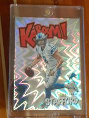 Matthew Stafford #K-MS Football Cards 2020 Panini Absolute Kaboom Prices